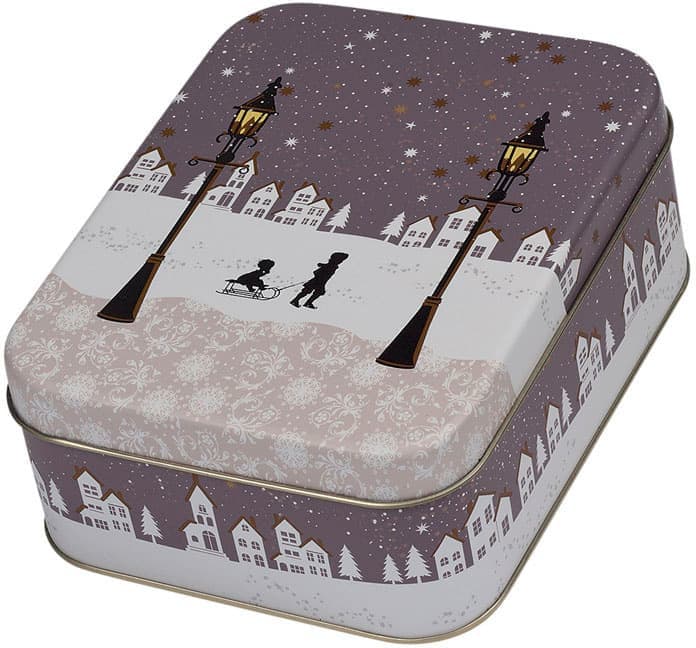 Gawol Gebäckdose Silent Night 5,7x14,7x11,5cm
