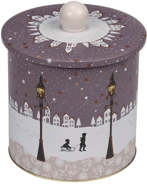 Gawol Gebäck- und Geschenkdose Silent Night Ø 13,5 cm