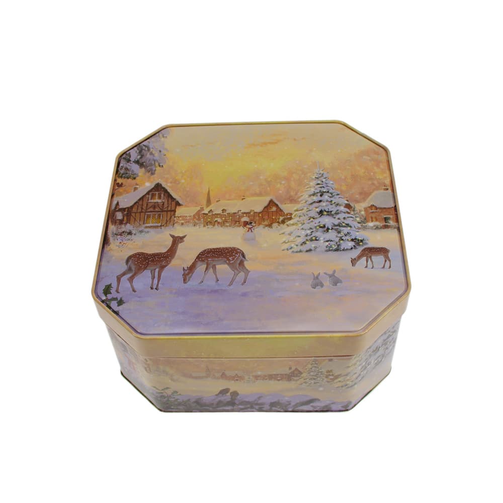 Gawol Aufbewahrungsdose Winter Nostalgia Achteck