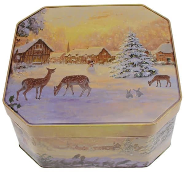 Gawol Aufbewahrungsdose Winter Nostalgia Achteck