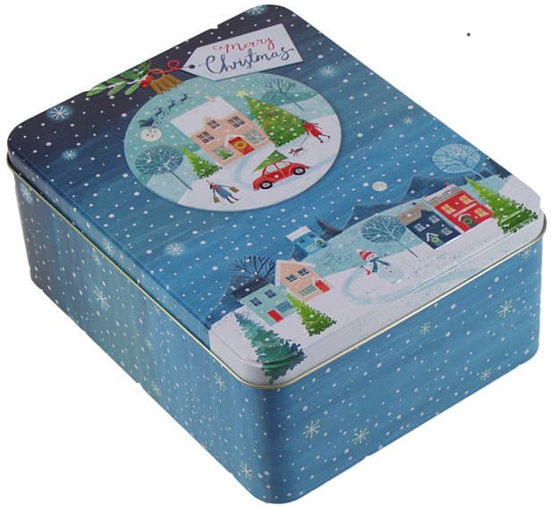 Gawol Gebäckdose Winterlandschaft