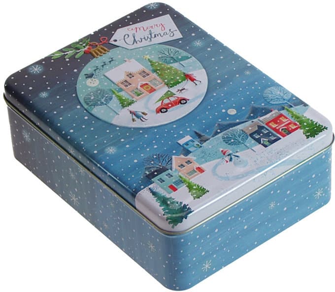 Gawol Gebäckdose Winterlandschaft