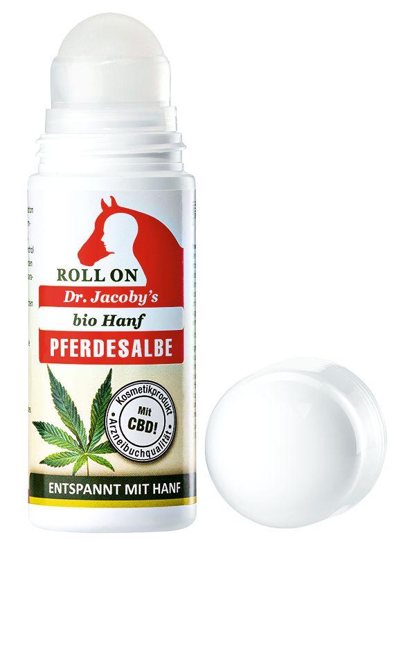 Dr. Jacoby's Pferdesalbe mit Hanf als Kosmetikprodukt in Premiumqualität