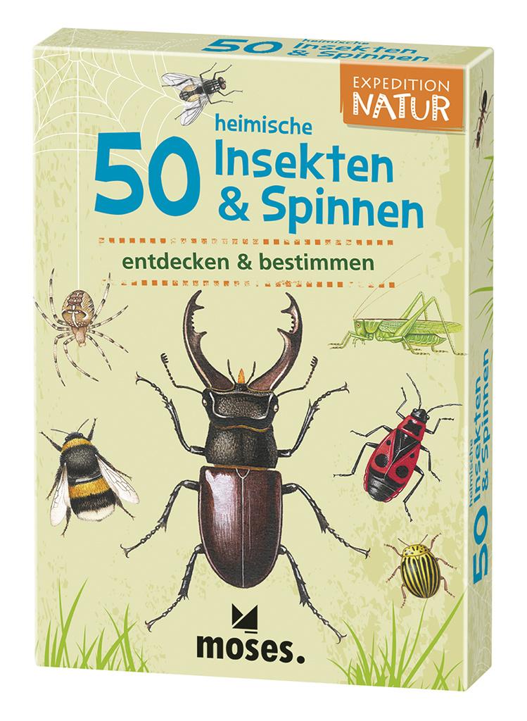 moses.  Expedition Natur 50 heimische Insekten&Spinnen  9723