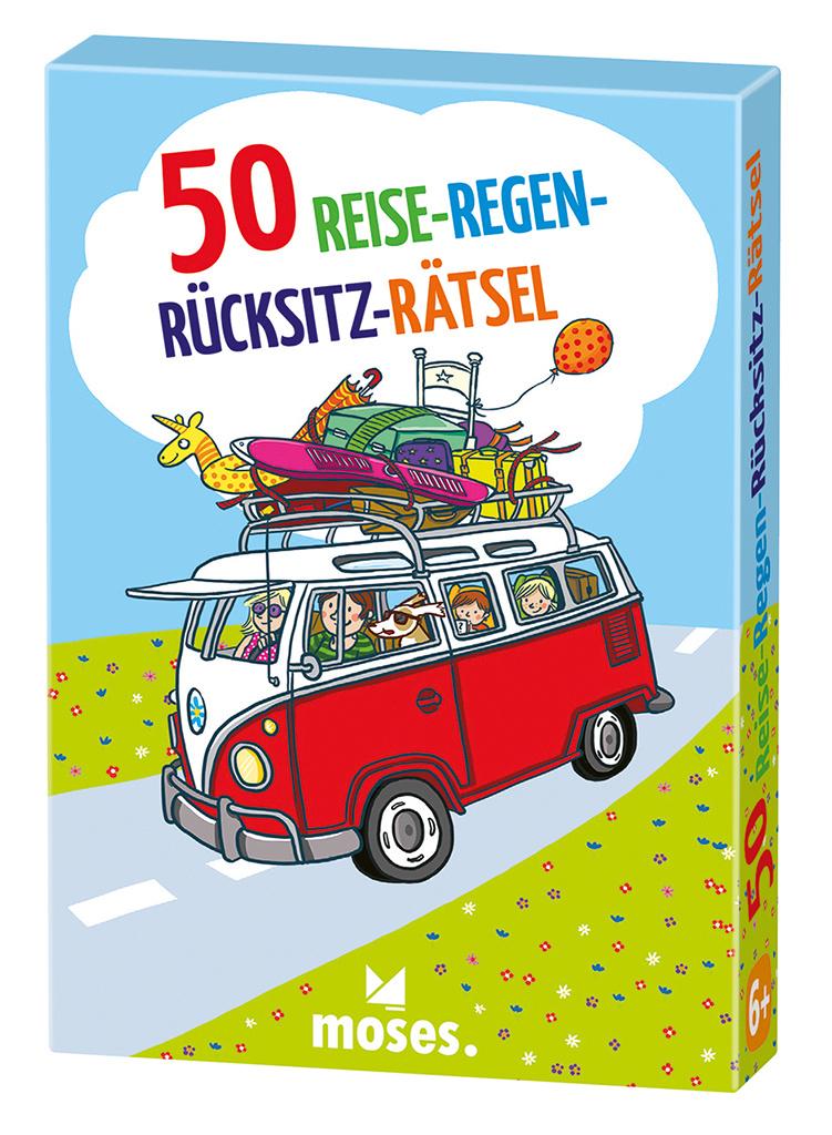 moses.  50 Reise-Regen-Rücksitz-Rätsel 21123