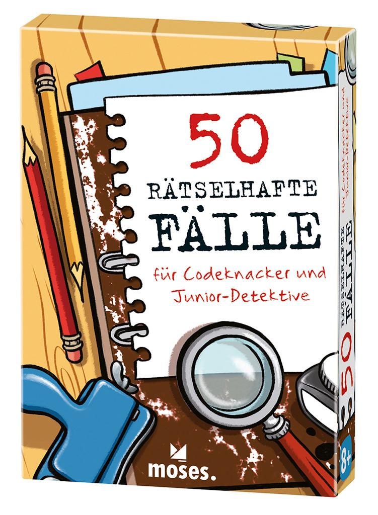 moses.  50 rätselhafte Fälle für Codeknacker und Junior-Detektive 30241