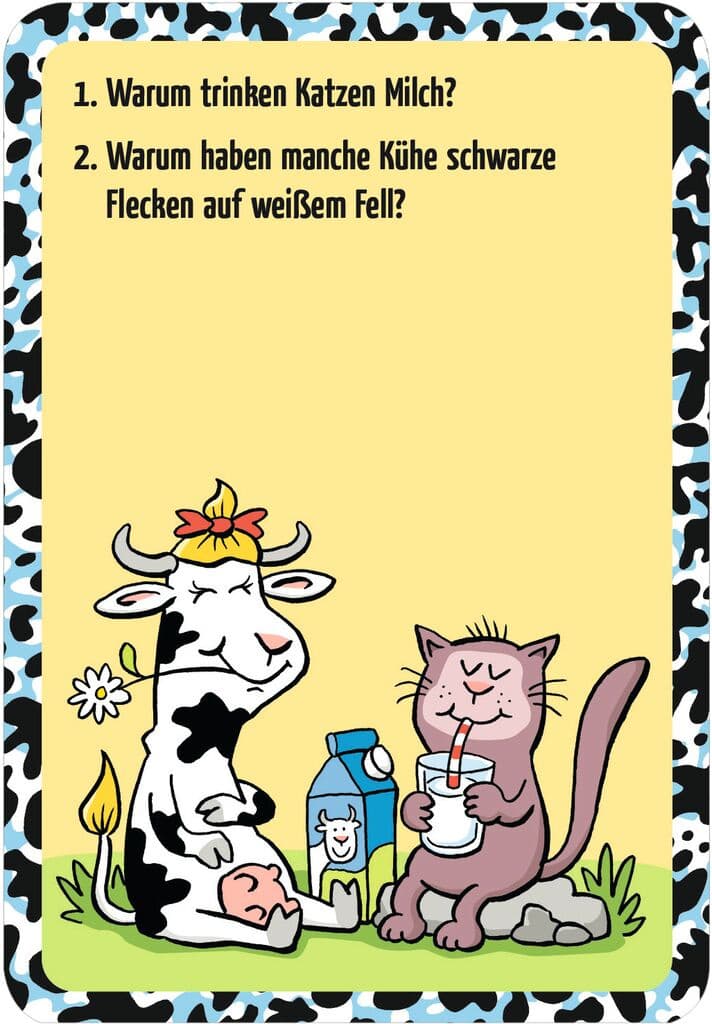 Produktbild moses. - 50 coole Karten - Scherzfragen zum Schlapplachen 2 von 3