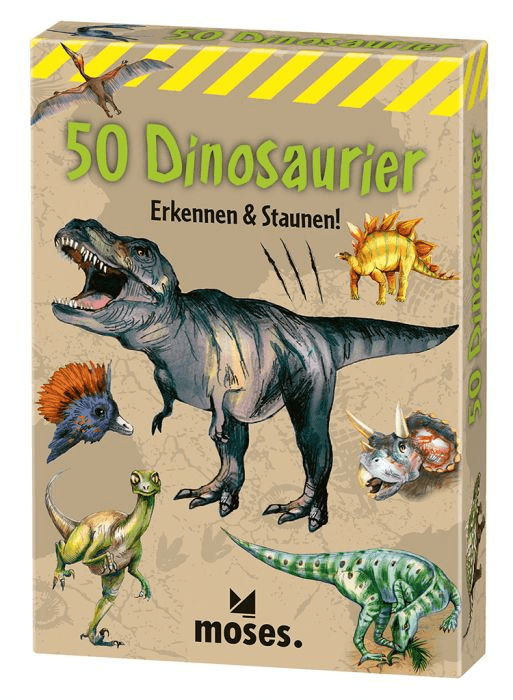 moses. - 50 Dinosaurier - erkennen & staunen