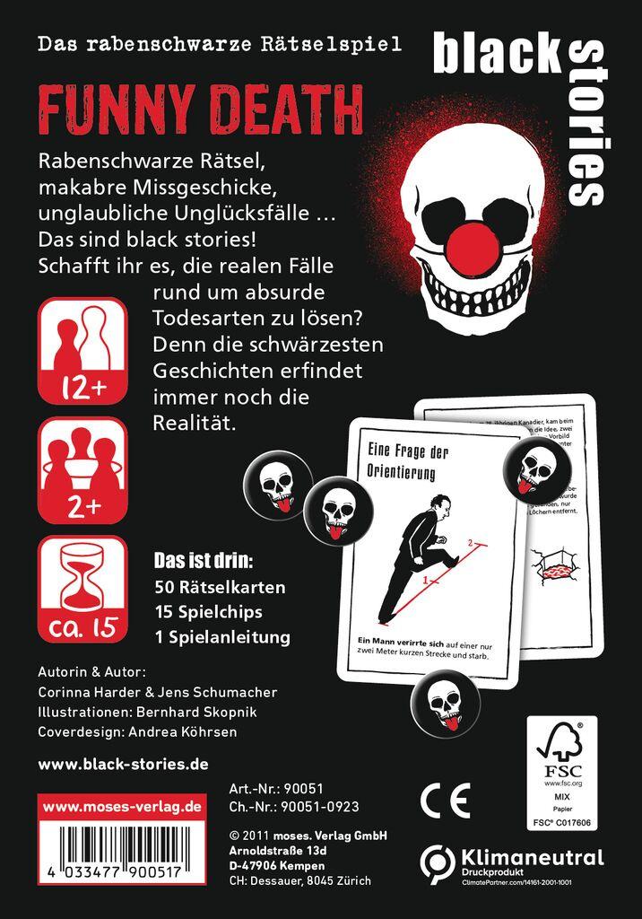 Produktbild moses. - black stories Funny Death 8 von 8