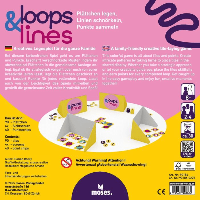 Produktbild moses. - Loops & Lines - Das farbenfrohe Legespiel 5 von 5