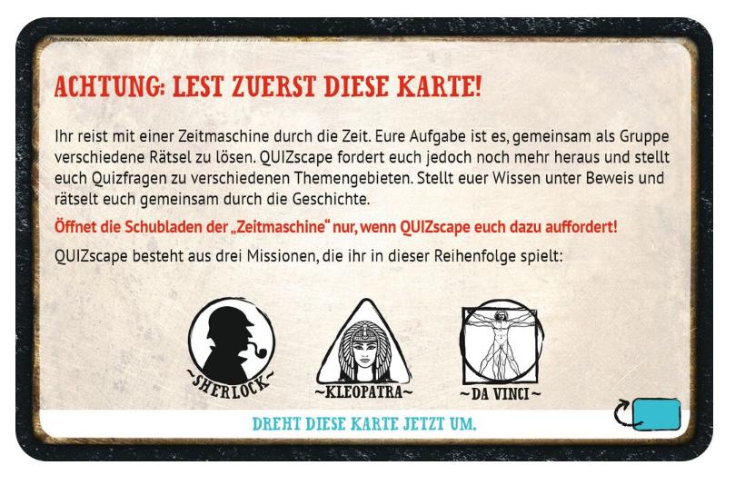 Produktbild moses. QUIZscape - Rätsle dich durch die Zeit 6 von 7