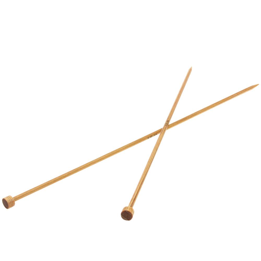 Lana Grossa Jackenstricknadel Holz 35 cm Stärke 5