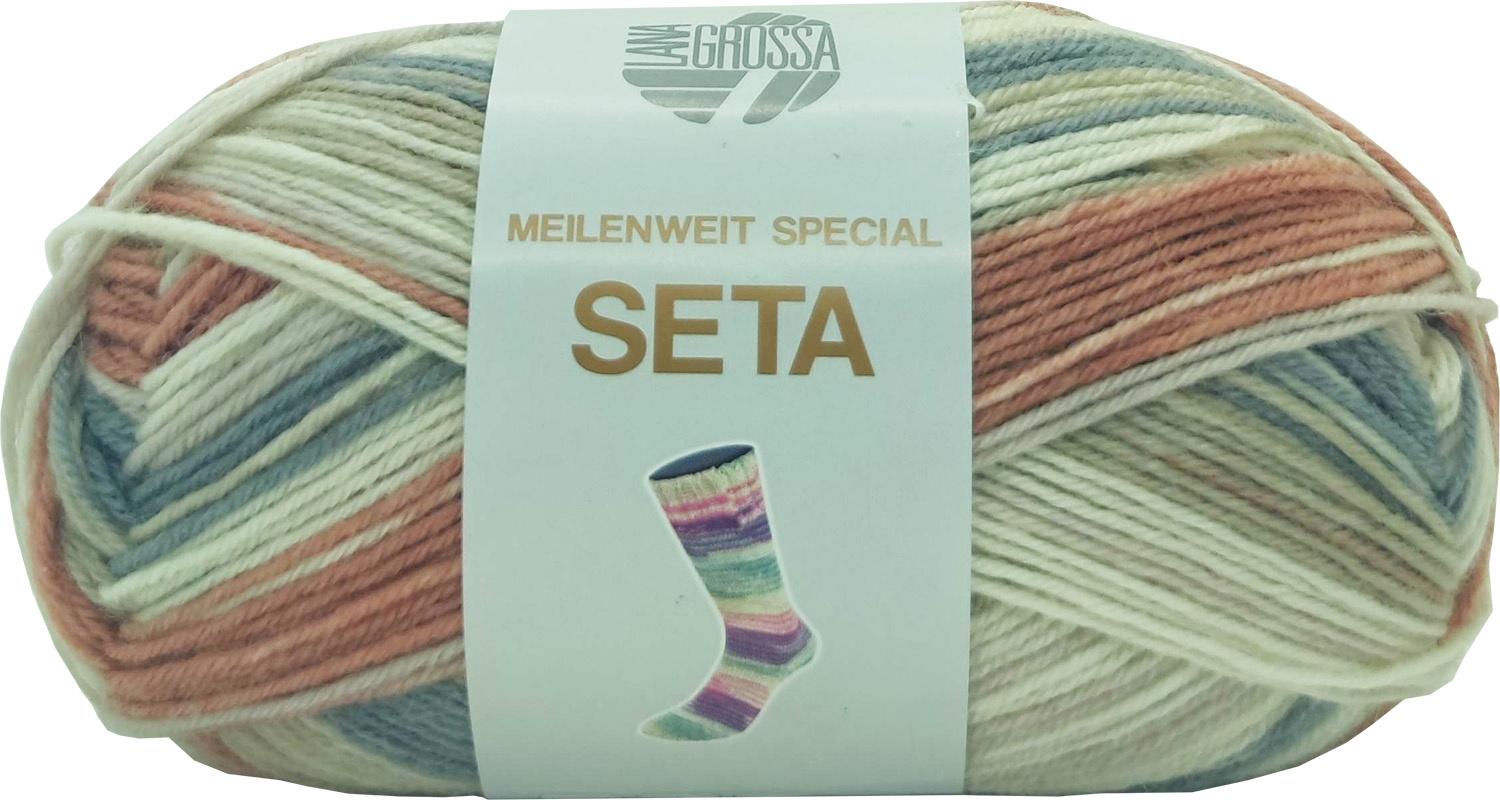 Lana Grossa Sockenwolle Meilenweit Special SETA Asia 4-fach