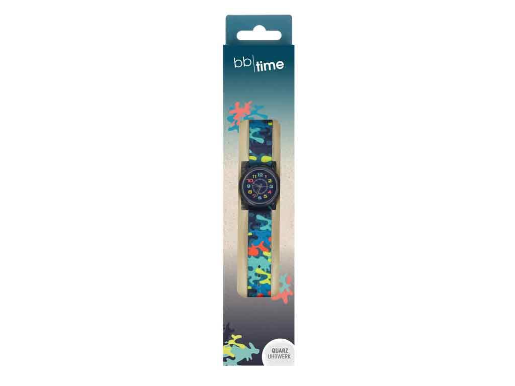 Produktbild Kinderuhr mit Quarzuhrwerk Camouflage 2 von 2
