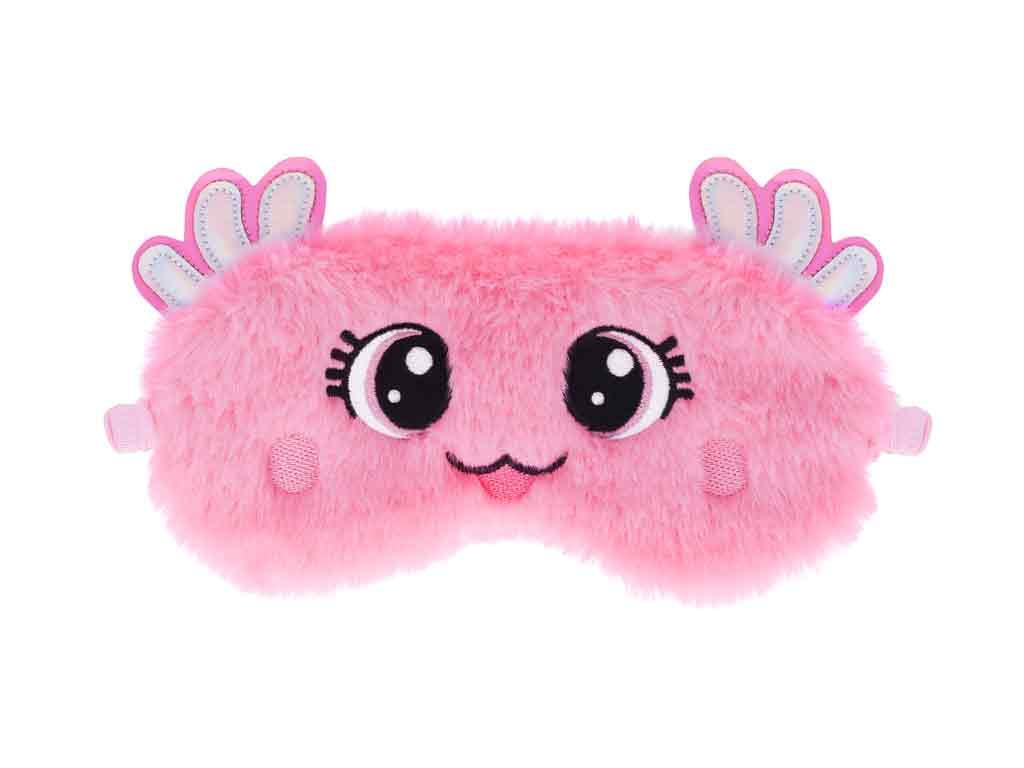 Schlafmaske Cutie Axolotl rosa