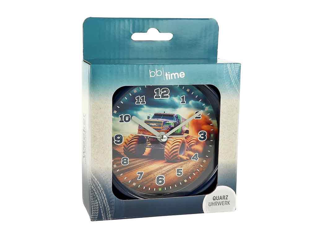 Produktbild Wecker mit Quarzuhrwerk Monster Truck 2 von 2