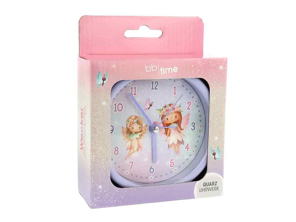 Produktbild Wecker mit Quarzuhrwerk Fee lila 2 von 2
