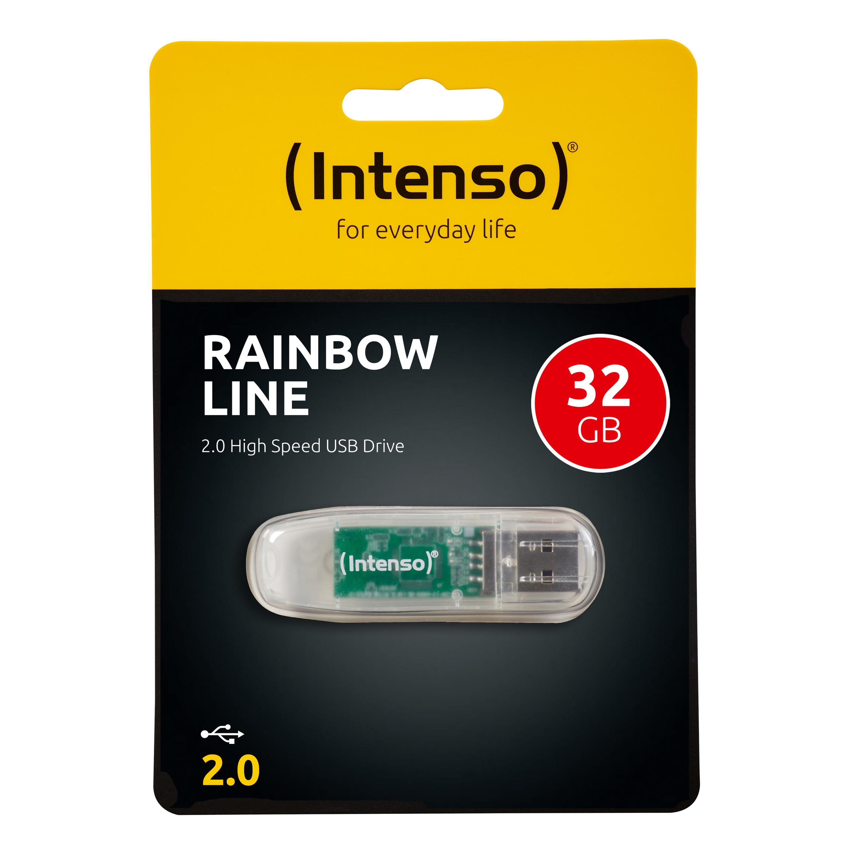 Intenso USB-Stick Rainbow Line 32 GB