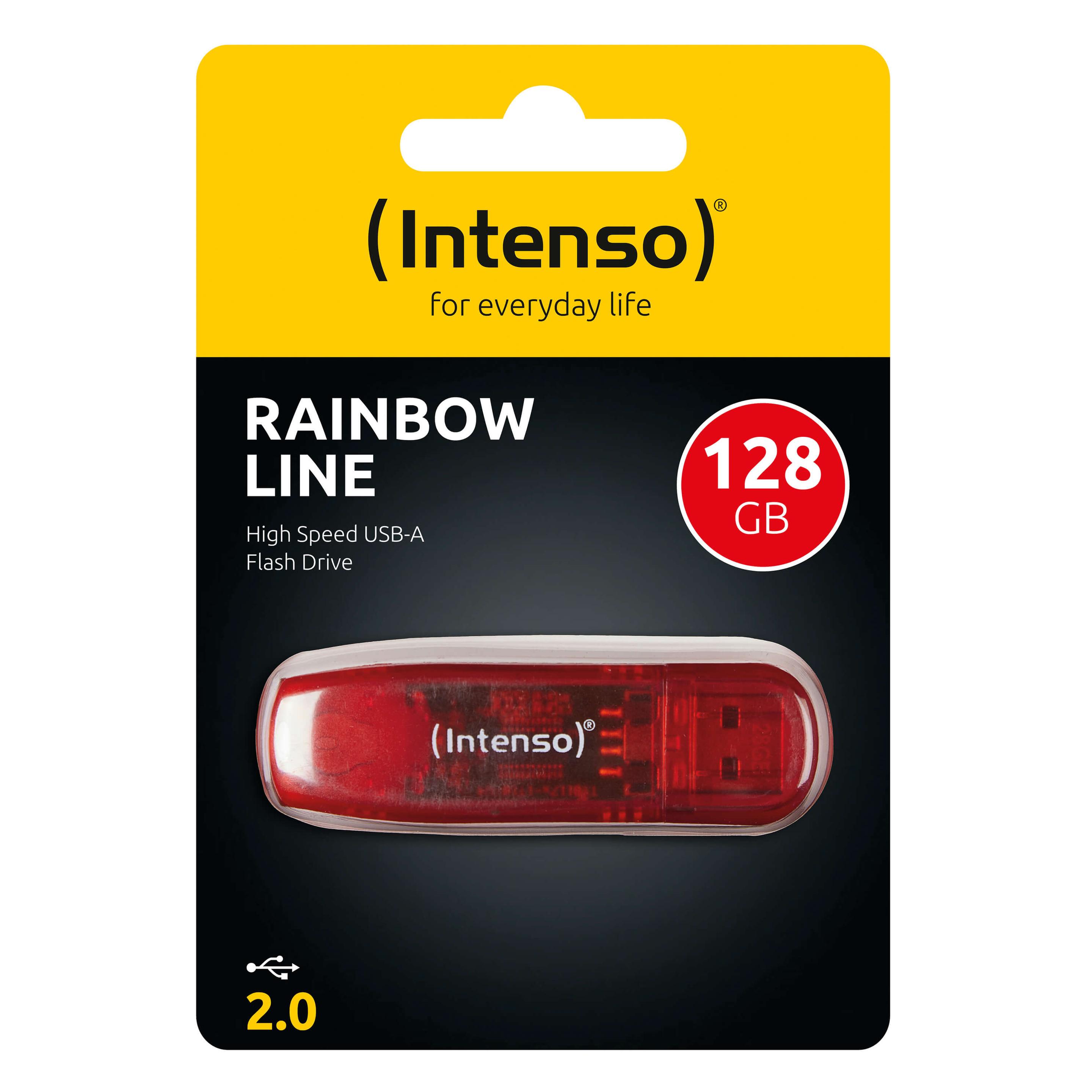 Produktbild Intenso USB Flash Drive 2.0 128GB Rainbow Line 4 von 4