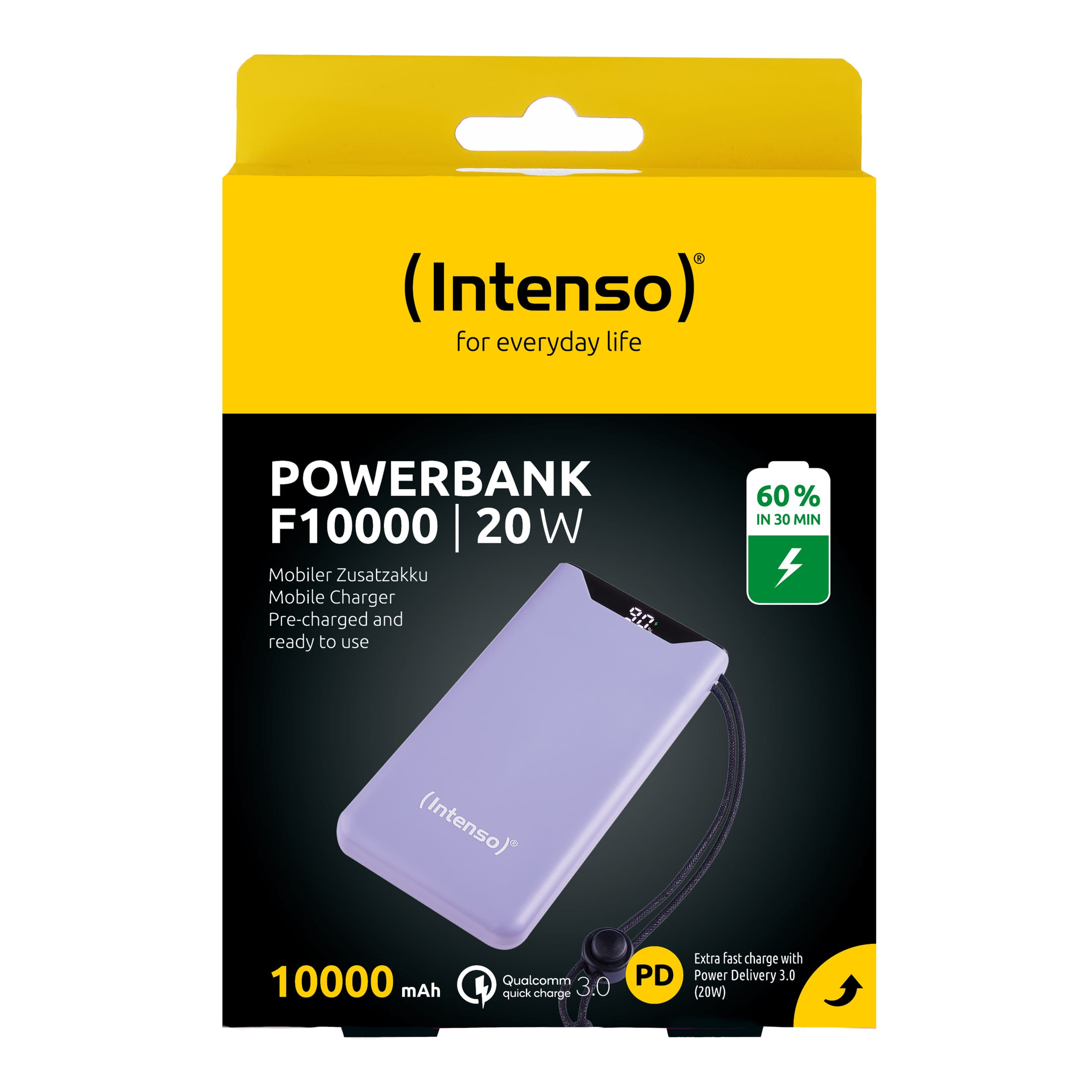 Intenso Powerbank F10000 lila