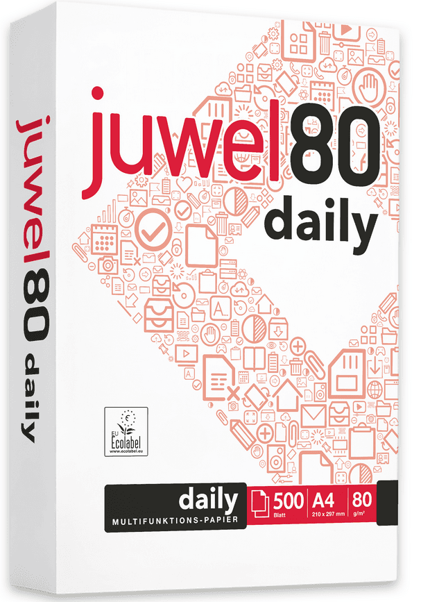 juwel80 daily Kopierpapier 500 Blatt 80g/m²