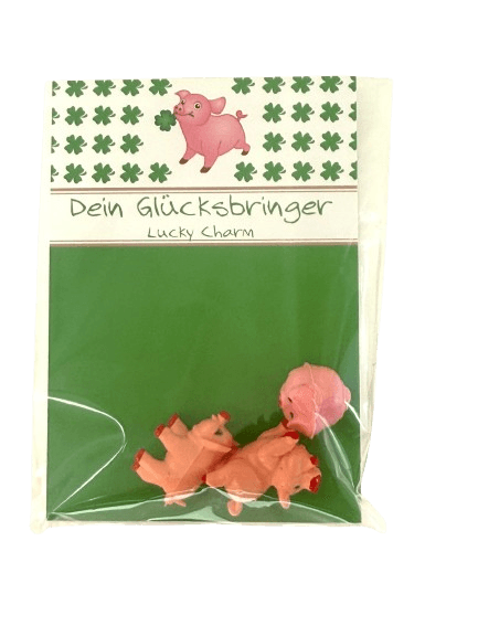 Glücksbringer Gummi Schweine