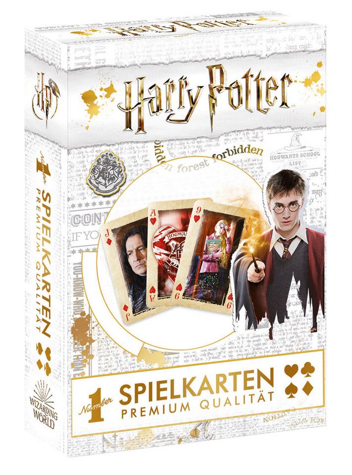 Winning Moves - Number 1 Spielkarten Harry Potter gold