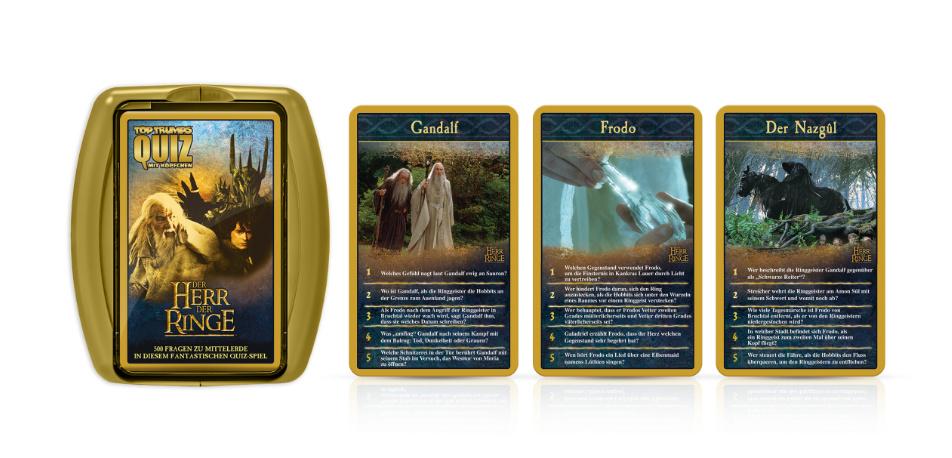 Produktbild Winning Moves - Top Trumps - Quiz Herr der Ringe 4 von 5
