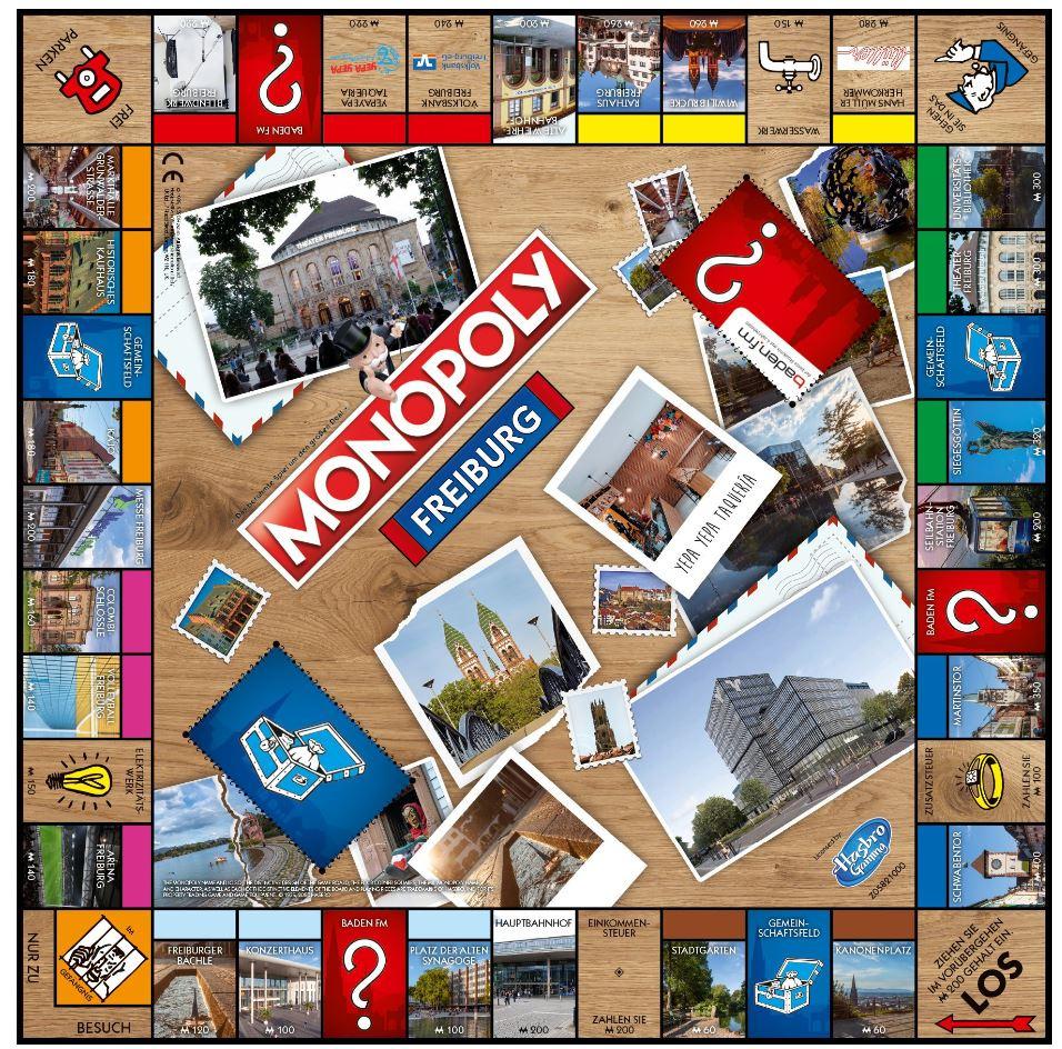 Produktbild Winning Moves - Monopoly Freiburg 3 von 4
