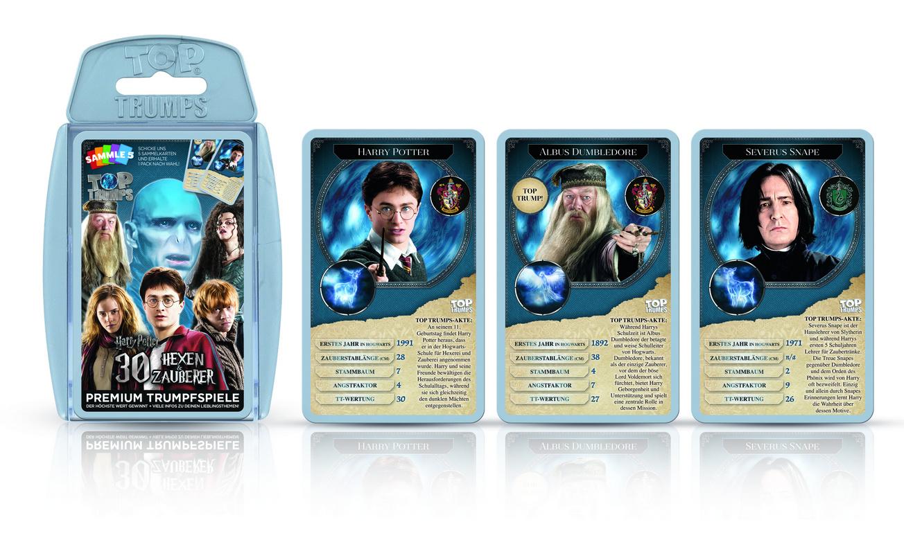 Produktbild Winning Moves - Top Trumps Harry Potter 30 Hexen und Zauberer 2 von 2