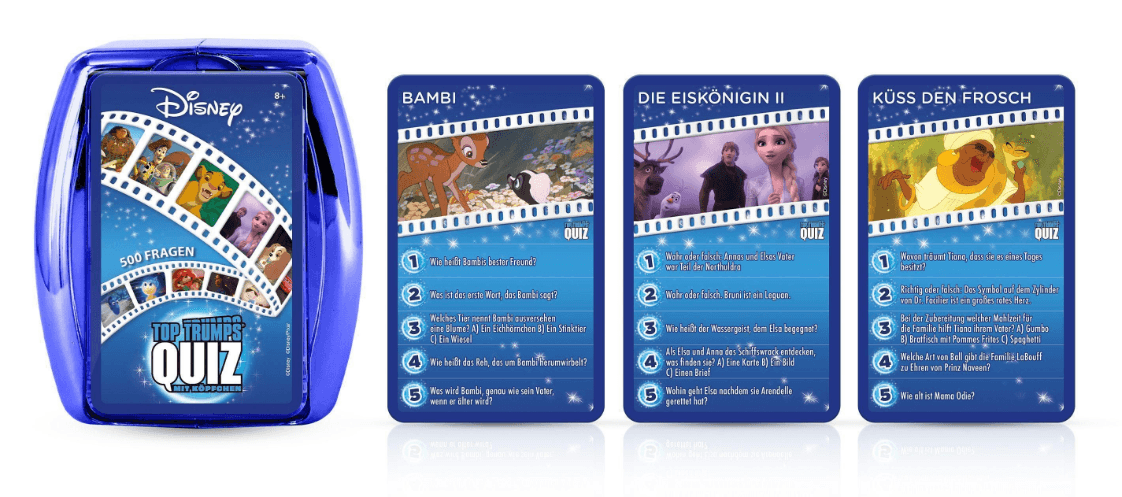 Produktbild Winning Moves - Top Trumps Quiz - Disney Vol. 2 3 von 3