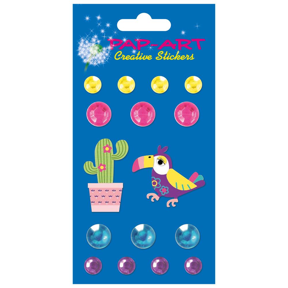 PAP-ART Strass-Sticker Diamanten
