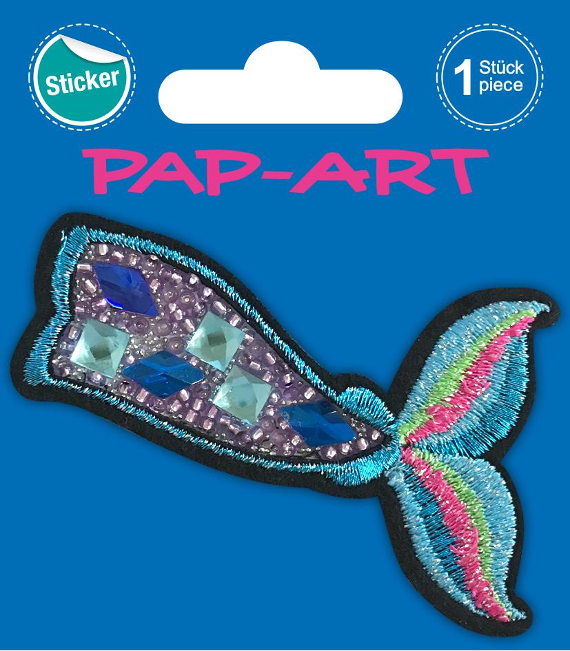Produktbild PAP-ART Patch-Sticker Muschel&Meerjungfrau 2 von 2