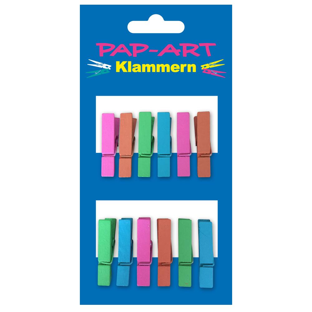 PAP-ART Holzklammern klein