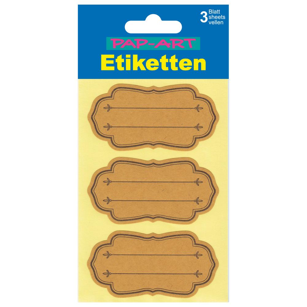 PAP-ART Einmach-Etiketten Früchte 704-06