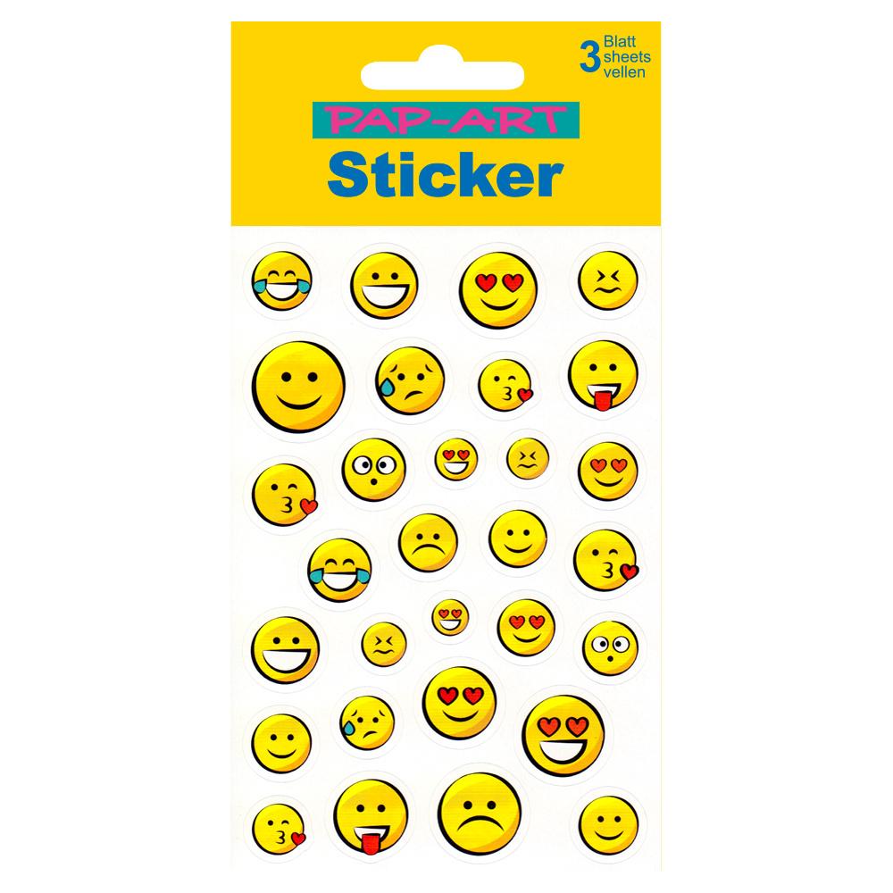 PAP-ART Sticker Smily