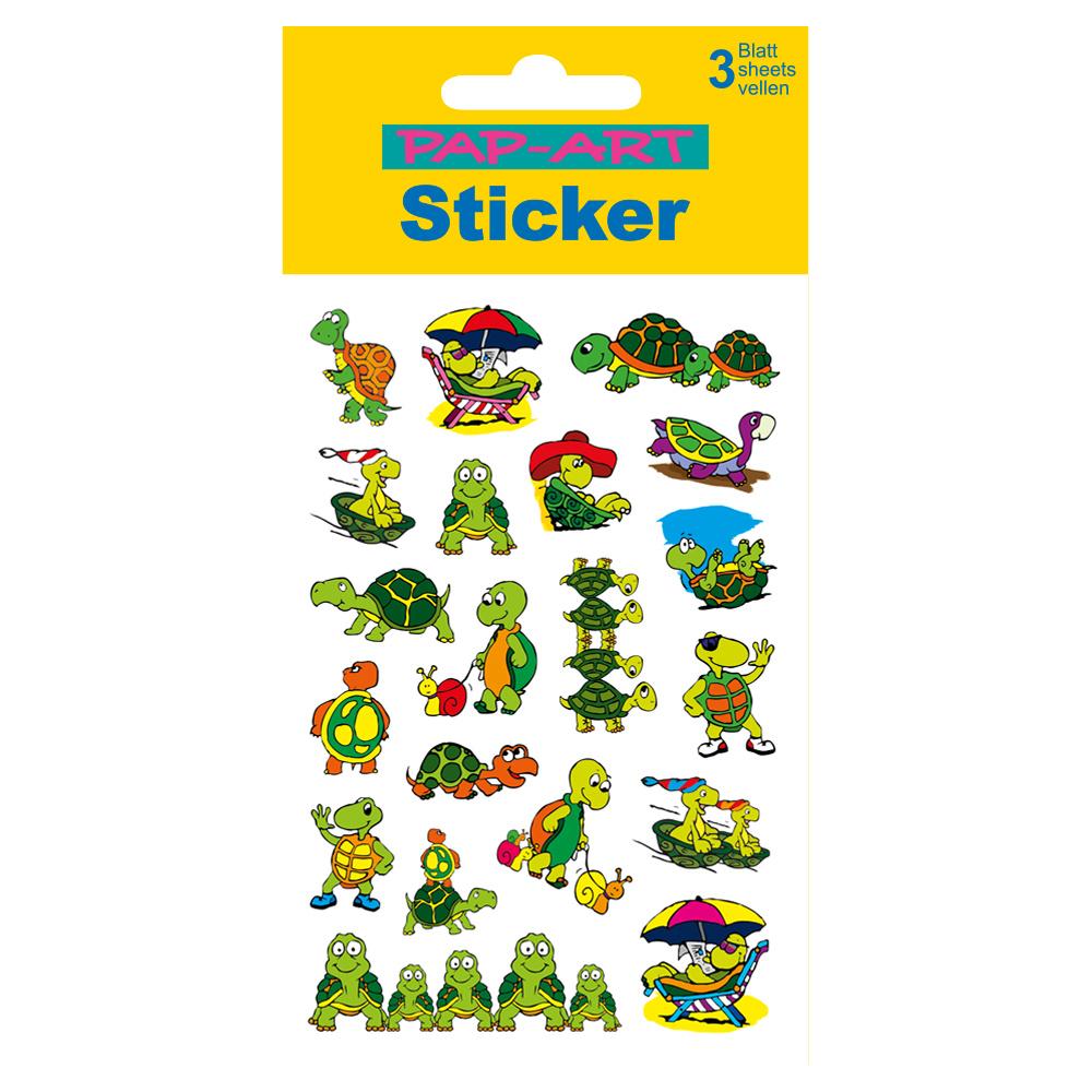 PAP-ART Sticker Schildkröten
