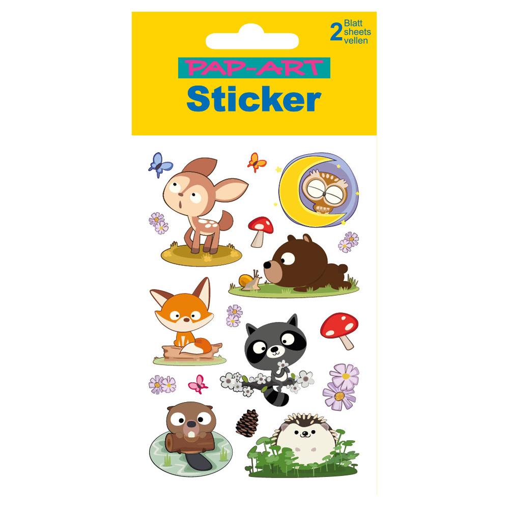 PAP-ART Sticker Glitter Igel
