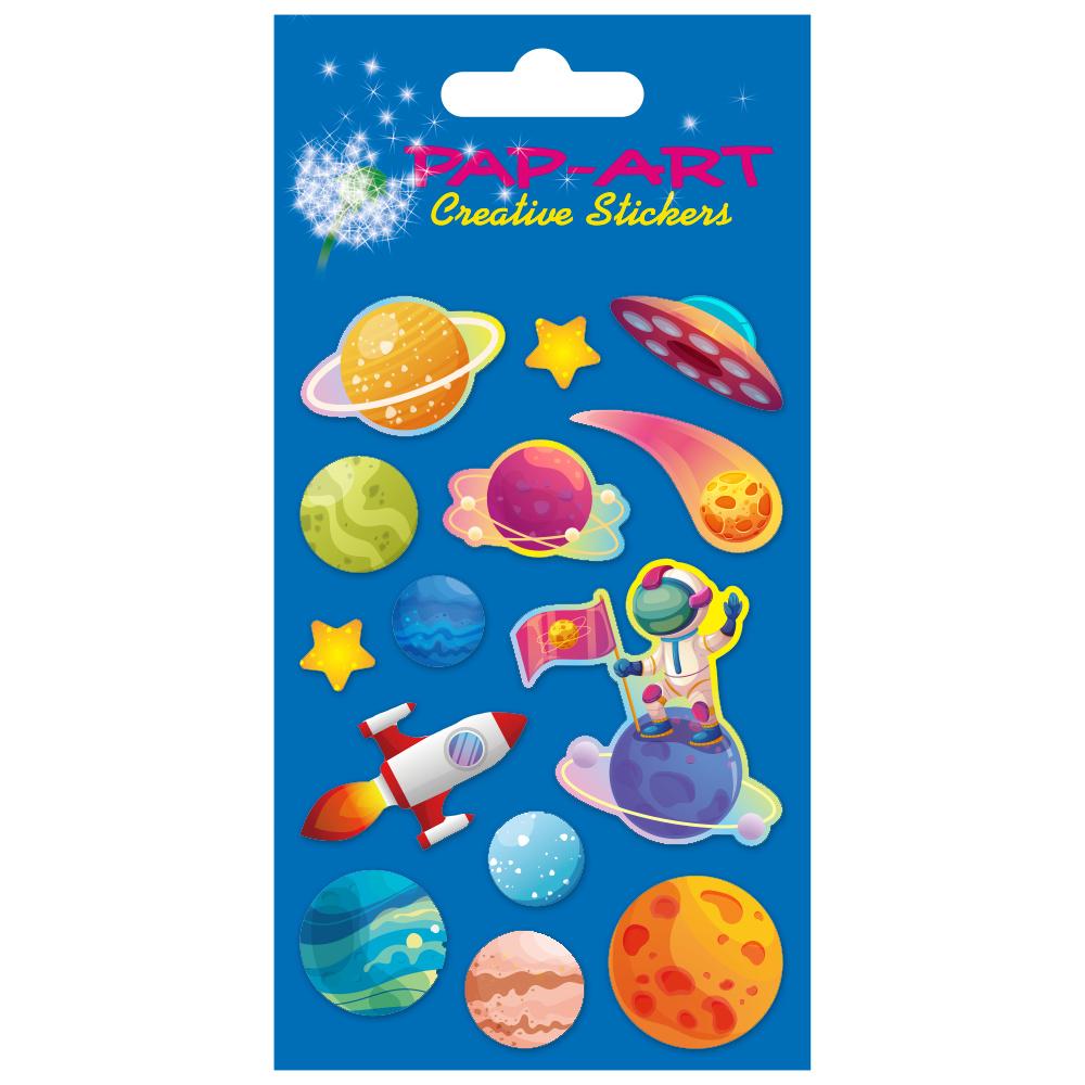 PAP-ART Soft-Sticker Eva Planeten