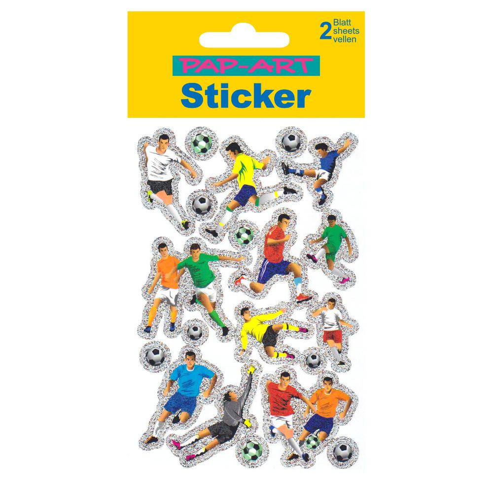 PAP-ART Sticker Fussballer Papier