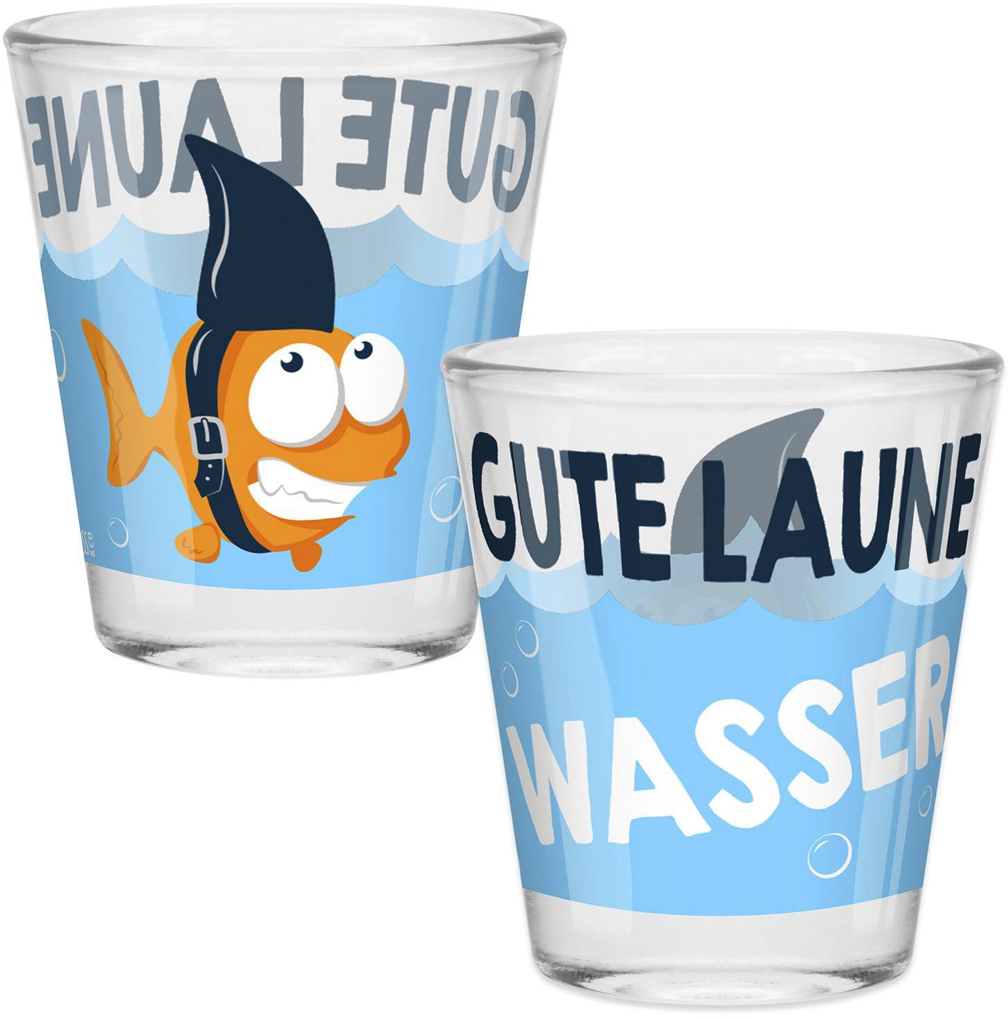 Gruss&Co Schnapsglas »Gute Laune«