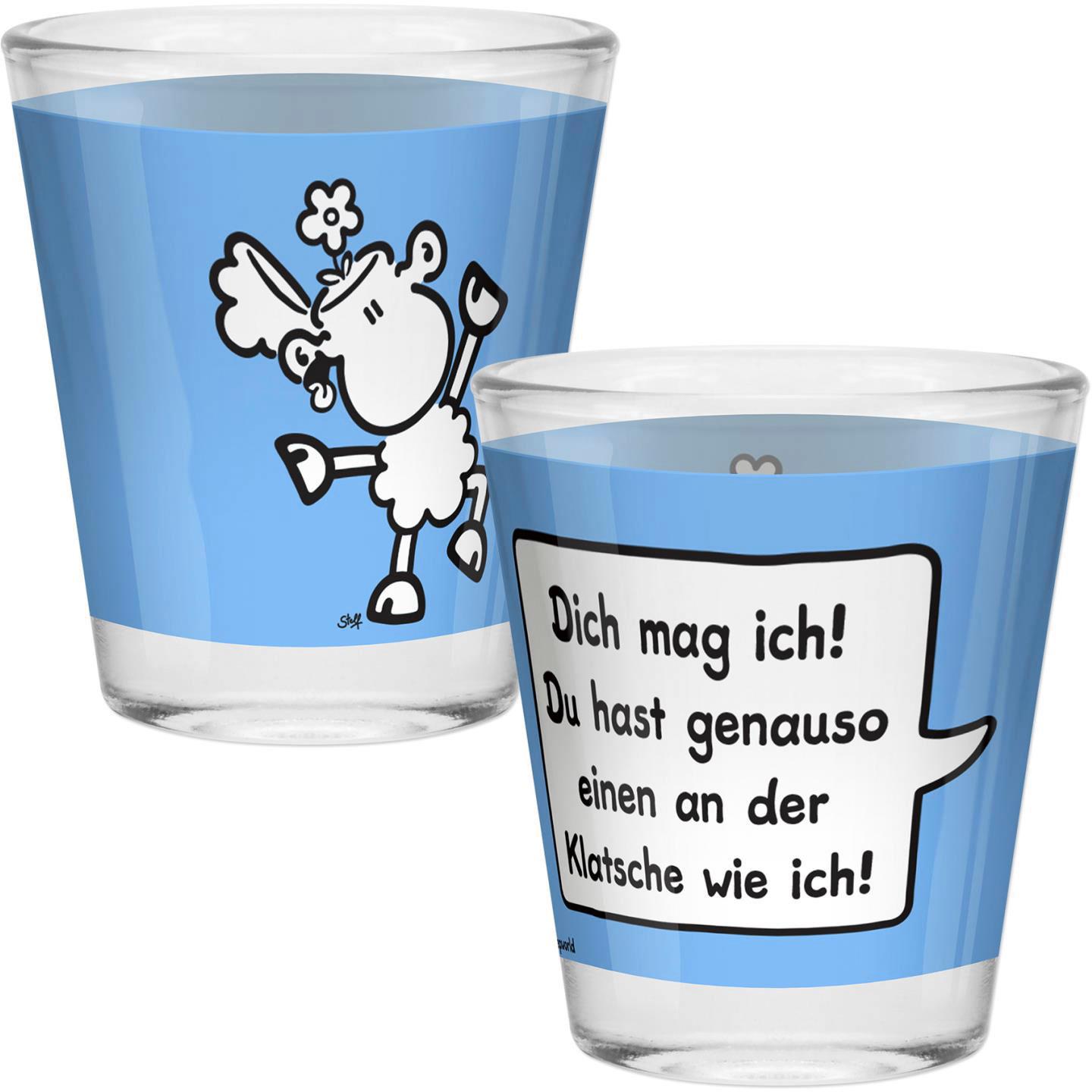 sheepworld Schnapsglas »Klatsche«