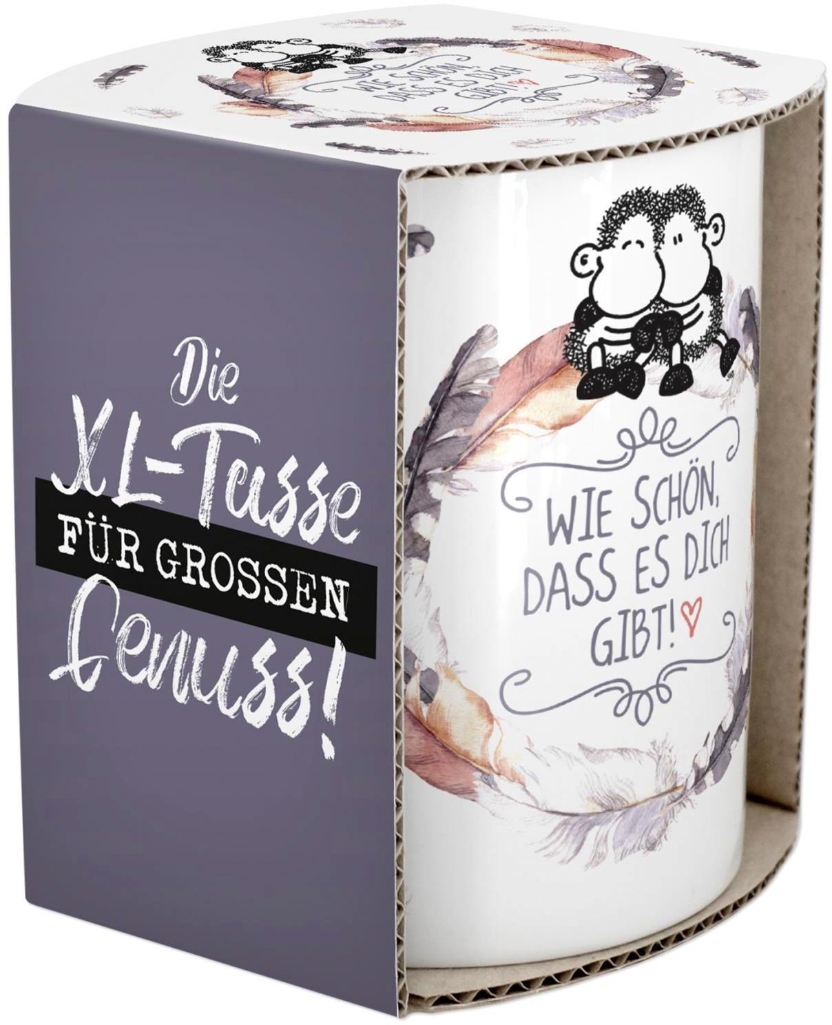 sheepworld XL-Tasse »Wie schön, dass es Dich gibt!«