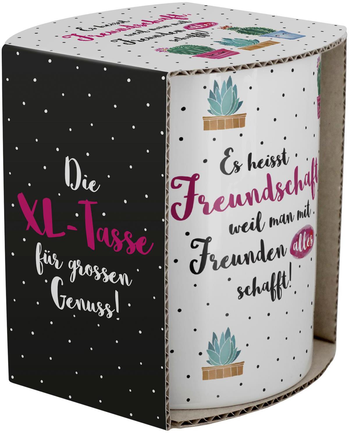 Produktbild GRUSS&CO XL-Tasse »Freundschaft« 2 von 3