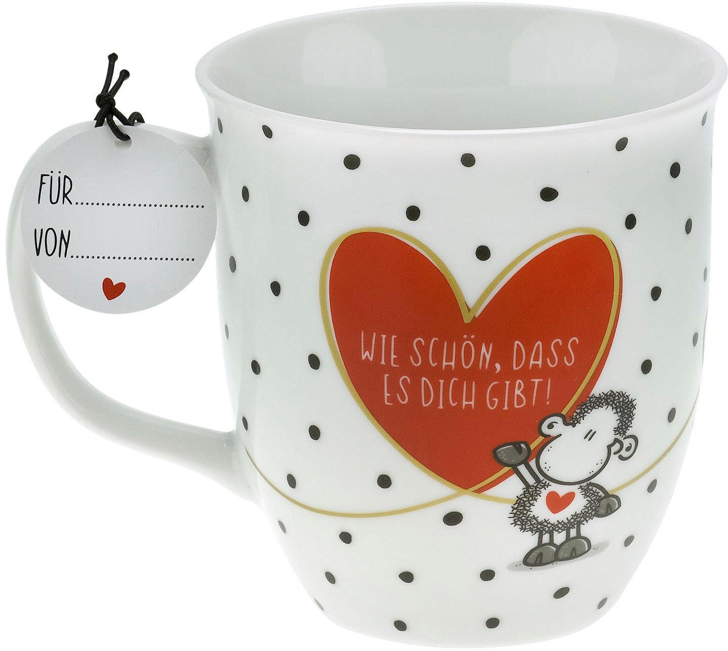 sheepworld Tasse »Wie schön, dass es Dich gibt!«