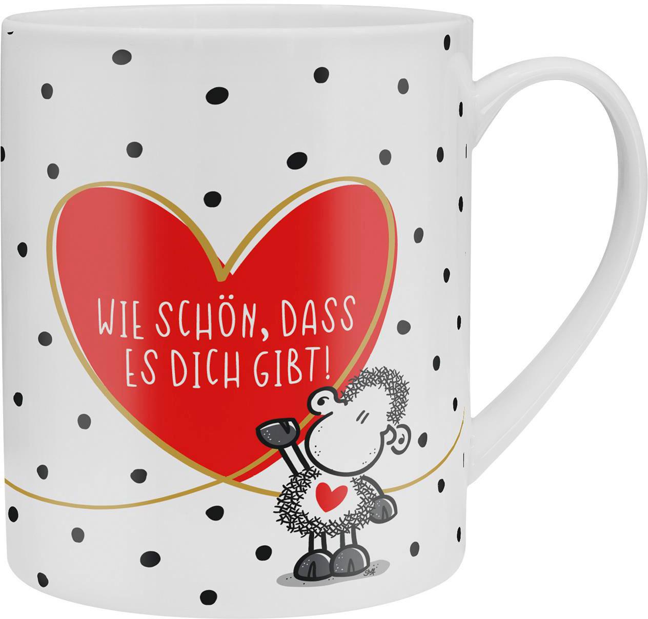 sheepworld XL-Tasse »Wie schön, dass es Dich gibt!«