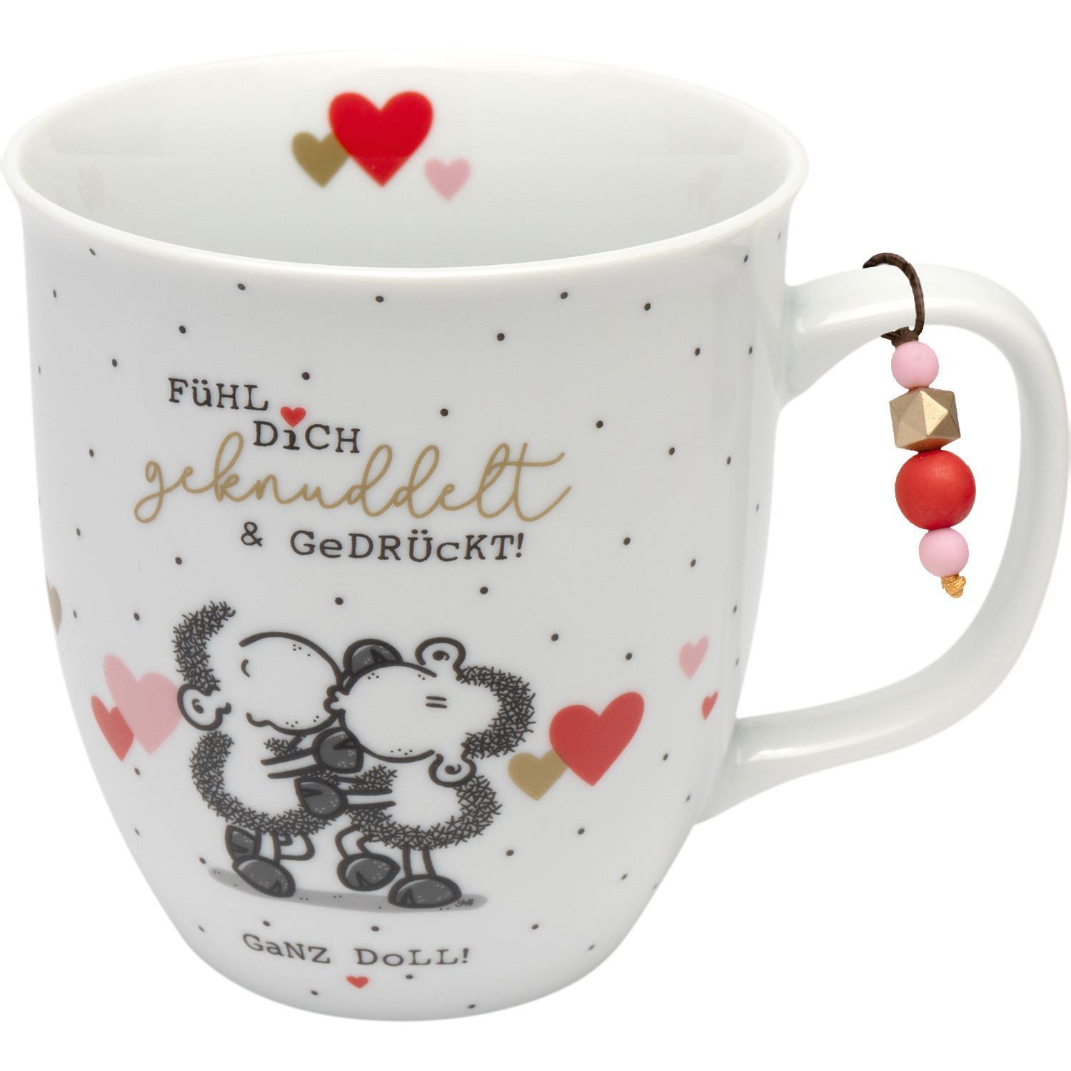 Produktbild sheepworld Tasse »Fühl Dich geknuddelt&gedrückt!« 2 von 3