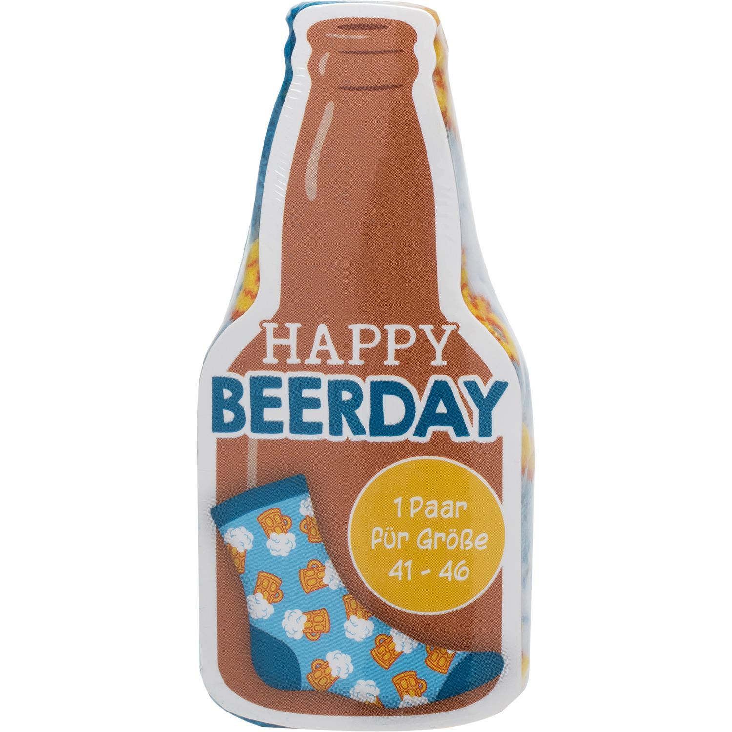 Produktbild GRUSS&CO Zaubersocken »Happy BEERDAY« 2 von 2