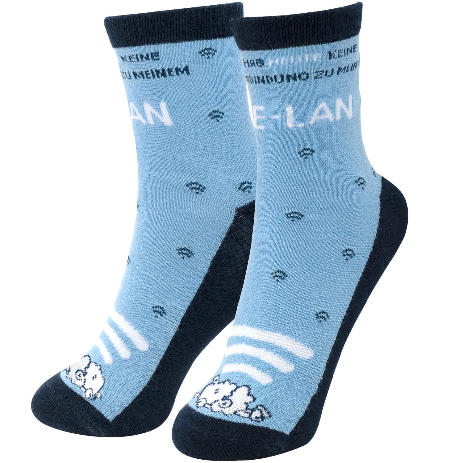 GRUSS&CO Zaubersocken »Heute habe ich keine Verbindung zu meinem E-LAN«