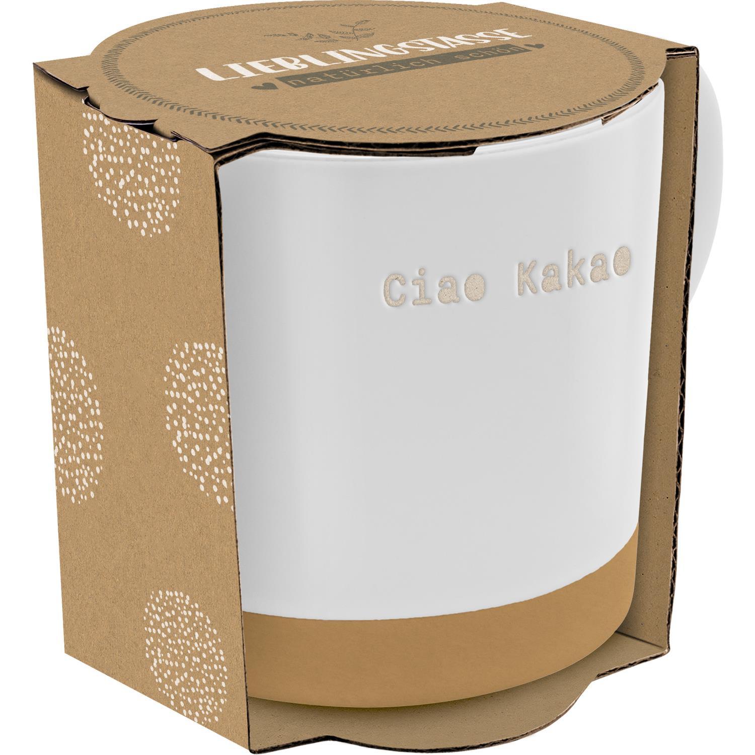 Produktbild GRUSS&CO Tasse Gravur »Ciao Kakao« 2 von 3